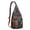 Camel, variant on Vintage Paisley Sling Backpack – Boho Ethnic Crossbody Bag with Colorful Ornamental Pattern for Travel, Hiking & Everyday Wear