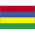 thumbnail image 1 of Annin Flagmakers 195641 Drapeau de l'Île Maurice 5 Pi X 8 Pi Nyl-Glo, 1 of 1