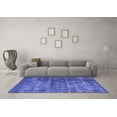 thumbnail image 3 of Ahgly Company Indoor Rectangle Oriental Blue Industrial Area Rugs, 6' x 9', 3 of 4