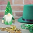 thumbnail image 4 of Viflosae St Patricks Day Decorations St. Patrick's Day Light Up Doll Decoration Sequin Hat Doll Pendant Up to 50% Off, 4 of 5