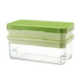 thumbnail image 1 of TIELUTT Convenient Ice Tray Ice Maker Ice Tray Accessories Ice Tray Maker Square Ice Ice Tray Ice Maker Ice Tray with Silicone Freezer Cups Soup Tray Silicone Freezer Containers Decorative Ice Cubes, 1 of 3