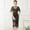 Black, variant on Up to 65% off!Summer Fashion Dresses for Women 2024 Plus Size 1920 Vintage Sequin Dress, Studded Tassel Dress, High-end Banquet Round Neck Dress, Short Sleeved Round Neck Dress