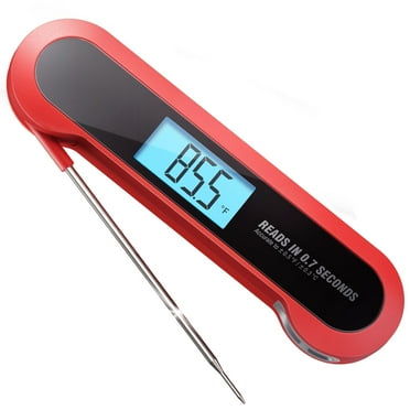 ThermoMaven Digital Meat Thermometer, 0.7S Instant Read Food Cooking Thermometer with High Accuracy(±0.5°F), Backlit, Waterproof for Candy, Grill, BBQ, Oven, Baking, Kitchen