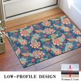 thumbnail image 3 of Bohemian Retro Floral Non-Slip Entryway Door Mat,Boho Indoor Decor Durable Low Plush Door Mat,Washable Welcome Rug for Patio Hallway Home Decor 16x24 Inches, 3 of 7