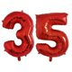 thumbnail image 3 of 2 globos de helio de 32 pulgadas, dorados, plateados, negros, azules y rosas, con números 34, 35, 36, 37, 38, 39 y 40, suministros de decoración para fiestas de feliz cumpleaños, 3 of 5