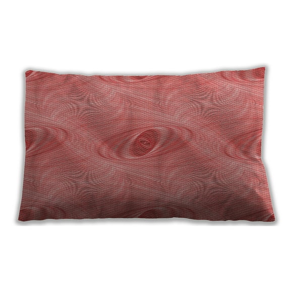 Ahgly Company Outdoor Rectangular Contemporary Lumbar Throw Pillow, 13 inch by 19 inch