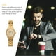 thumbnail image 5 of Reloj de pulsera para hombre, reloj de acero inoxidable, reloj de negocios resistente al agua para hombre, 5 of 7