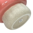 thumbnail image 3 of Mainstays 6.1" x 6.1" x 4.8" Ceramic Coral Peony Mushroom Planter, 3 of 5