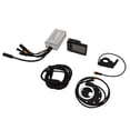 thumbnail image 4 of Kit de conversión de bicicleta eléctrica DC24V, 36V, 48V, con controlador sin escobillas de 3 modos 17A, Panel S866, acelerador de pulgar para bicicleta eléctrica, 4 of 10