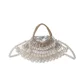 thumbnail image 3 of Bolso de mano de noche con perlas plateadas, bolso de mano de diseñador de lujo para mujer, bolso cruzado con agujeros para fiesta o boda, 3 of 5