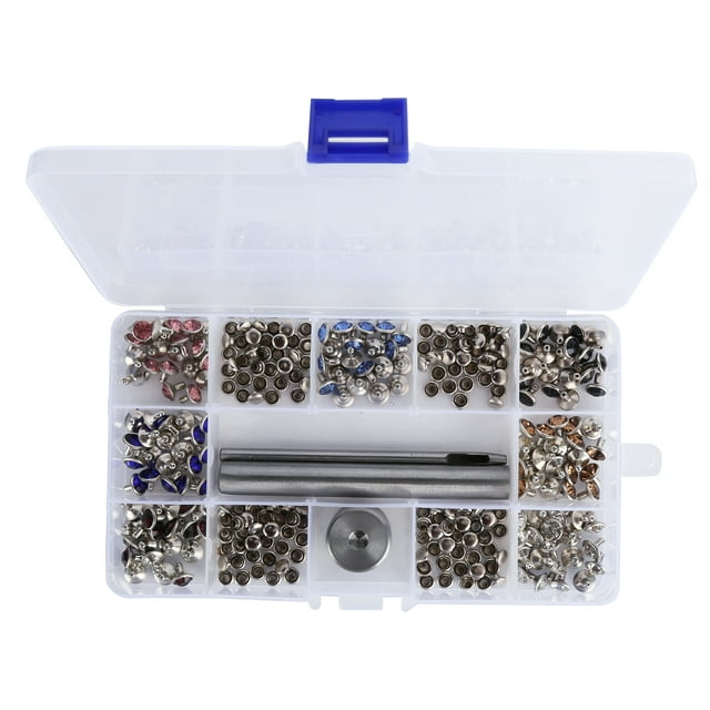 Crystal RivetsRhinestone Stud Rivet Set Rhinestone Stud Rivet Set Craft Tools Reliable and Durable