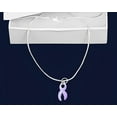 thumbnail image 2 of Large Lavender Ribbon Necklaces, 2 of 3