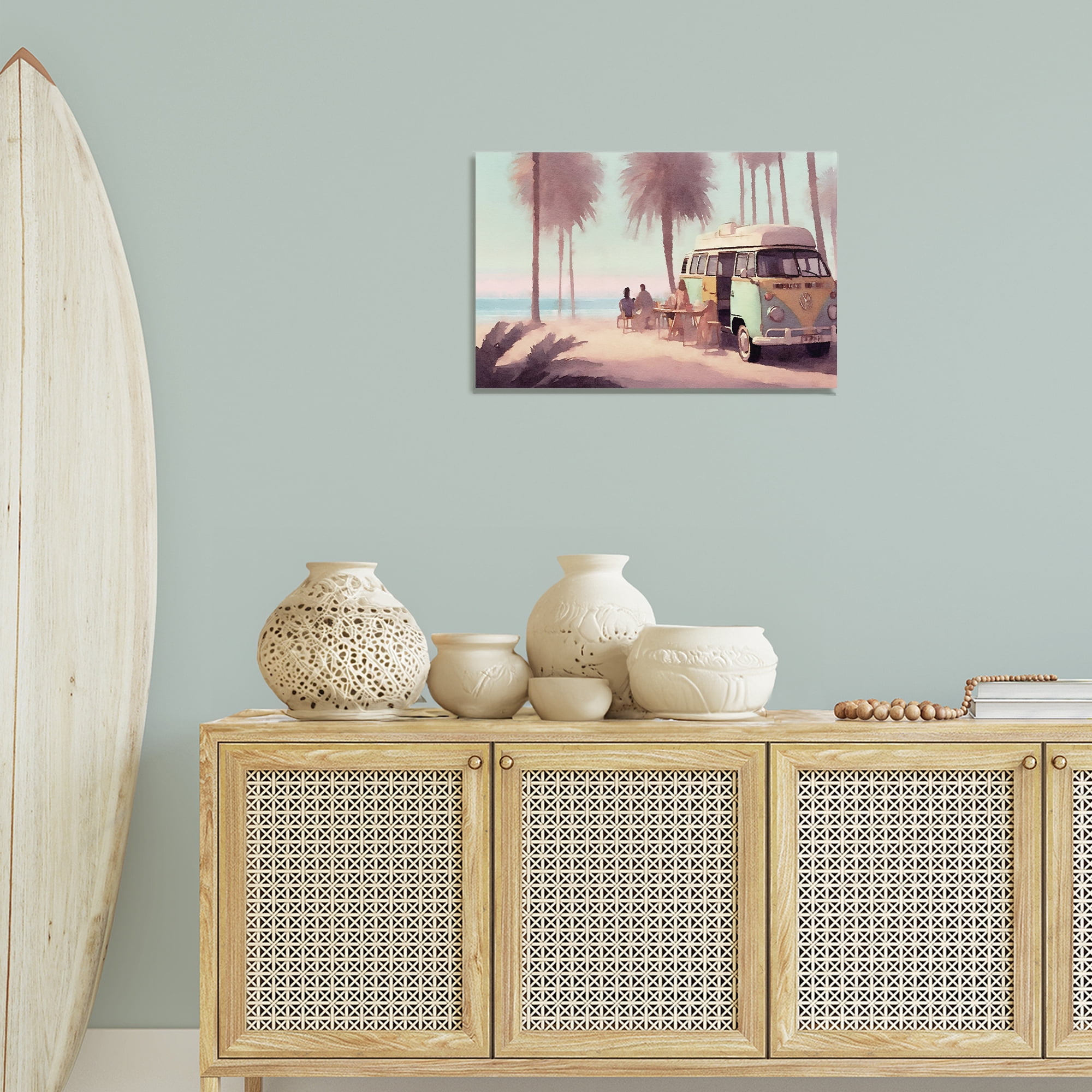 Stupell Industries Beach Day Hangout Nautical & Beach Painting Wrapped Canvas Art Print Wall Art, 24 x 16