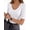 White, variant on MOYIKO Womens Half Sleeve Tops Scoop Neck Slim Fitted Basic Tee Shirts 2026 Trendy Casual Clothes