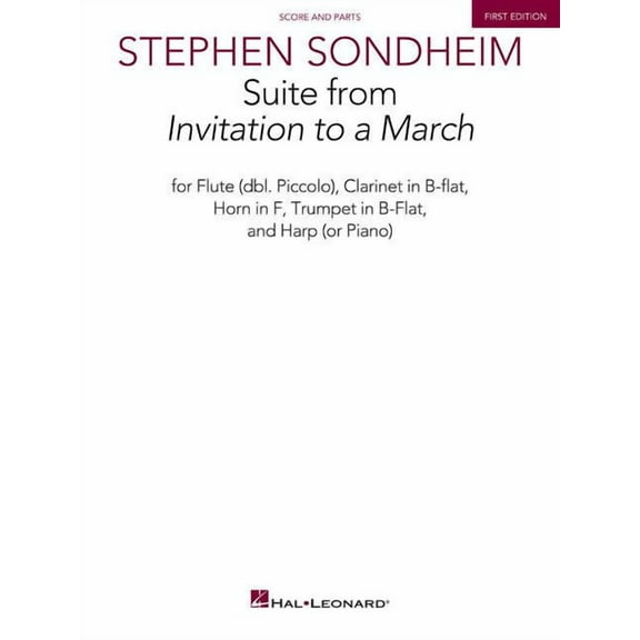 Suite from Invitation to a March : For Flute (Dbl. Piccolo), Clarinet in B-Flat, Horn in F, Trumpet in B-Flat, Harp (or Piano) - Sc&pts (Paperback)
