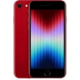 thumbnail image 1 of Pre-Owned Fully Unlocked Apple iPhone SE (3rd Generation) Cell Phone 128 GB Red, 4G, 4.7-inch display, 1 of 1