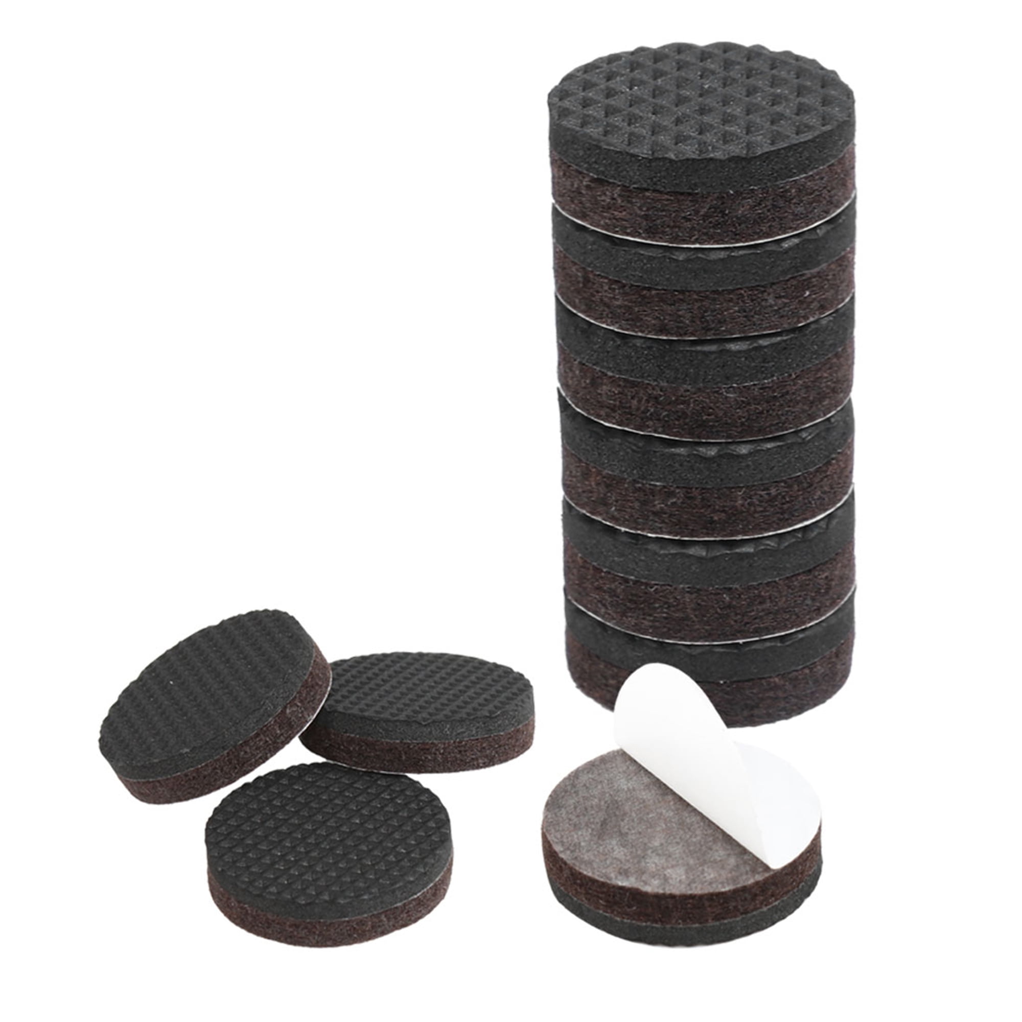 10pcs Round 2" Felt Furniture Pads Grippers Floor Protector for Table