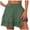 A-Brick Red230, variant on Ruffled Flowy Skorts For Womens Elastic High Waist Workout Gym Shorts Fashion Casual Athletic Running Skirts