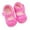 Pink, variant on Infant Toddler Baby Girls Soft Sole Bowknot Cotton Crib Shoes