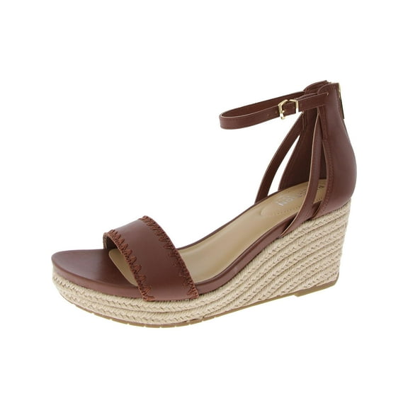 Kenneth Cole Reaction Womens Colton Back Zipper Strappy Ankle Strap