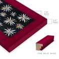 thumbnail image 2 of Starburst Too I - Framed Print w/glass - Cherry Red, 2 of 8