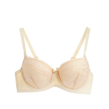 Women s Plus Size Bra Ultra Push-up Bras Sexy Lace Bralette Minimizer Lingerie Adjustable Straps Underwear