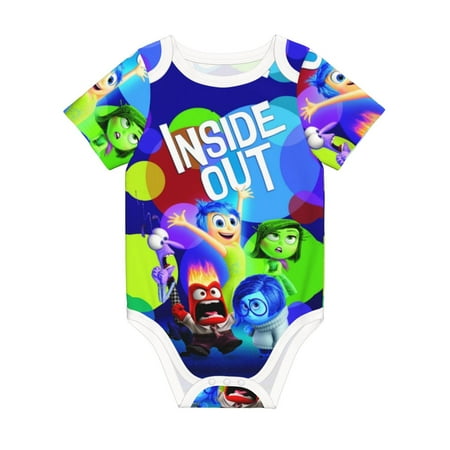 

Inside Out Jumpsuit Newborn Baby Bodysuit Infant Outfit 0-24Months Kids Short Clothes
