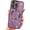 Purple, variant on for iPhone XR 6.1" Magnetic Glitter Case, [Compatible with Magsafe] Cute Luxury Plating Bling Clear Phone Case, Full Camera Lens Protector Anti-Scratch Shockproof Protective Case Women-Pink