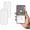 White, variant on Air  Tag 4 Pack - Item Key Finder Work with  Find My(iOS Only) Item Locator Anti-Lost Device for , Wallet, Luggage, Backpack, Bags and   Positioning
