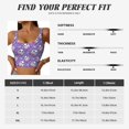 thumbnail image 5 of Pofeuu Owl And Flowers Print Sports Bra for Women Sexy Vest Yoga Running Gym Fitness Crop Bras Tops-XX-Large, 5 of 8
