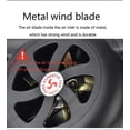 thumbnail image 4 of Manual Barbecue Blower Barbecue Fan Blower Suitable For Outdoor Cooking, 4 of 4