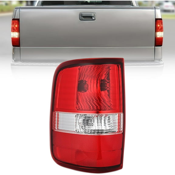 Nilight Taillight Assembly Compatible with 2004 2005 2006 2007 2008 Ford F150 Rear Lamp Replacement OE Style Driver Side