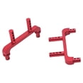 thumbnail image 2 of Vogacara 2 unids/set aleación de aluminio RC coche cuerpo poste montajes columna 1/18 Wltoys A949 rojo, 2 of 6