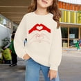 thumbnail image 2 of Ruyang Boys Cute Heart Sweatshirt Girls Valentine's Day Pullover Sweatshirts Winter Crewneck Oversized Trendy Hoodies, 2 of 6