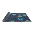 thumbnail image 2 of Ahgly Company Indoor Rectangle Abstract Light Blue Contemporary Area Rugs, 7' x 10', 2 of 4
