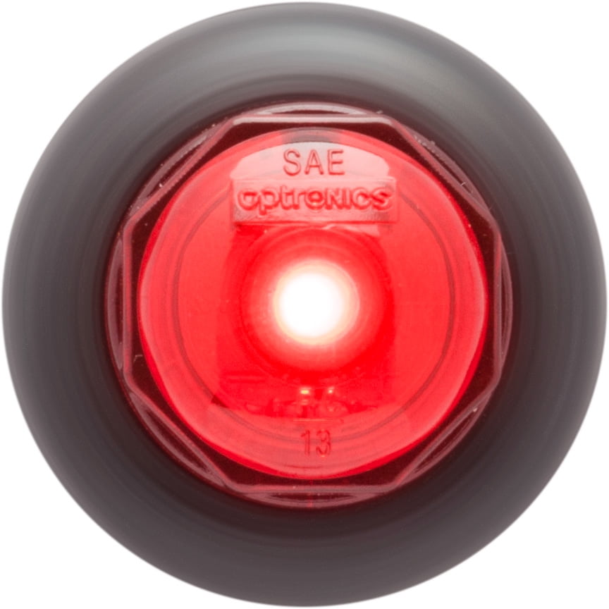 Optronics LED PC rated marker/clearance light kit; kit includes 3/4inch sealed red LED light