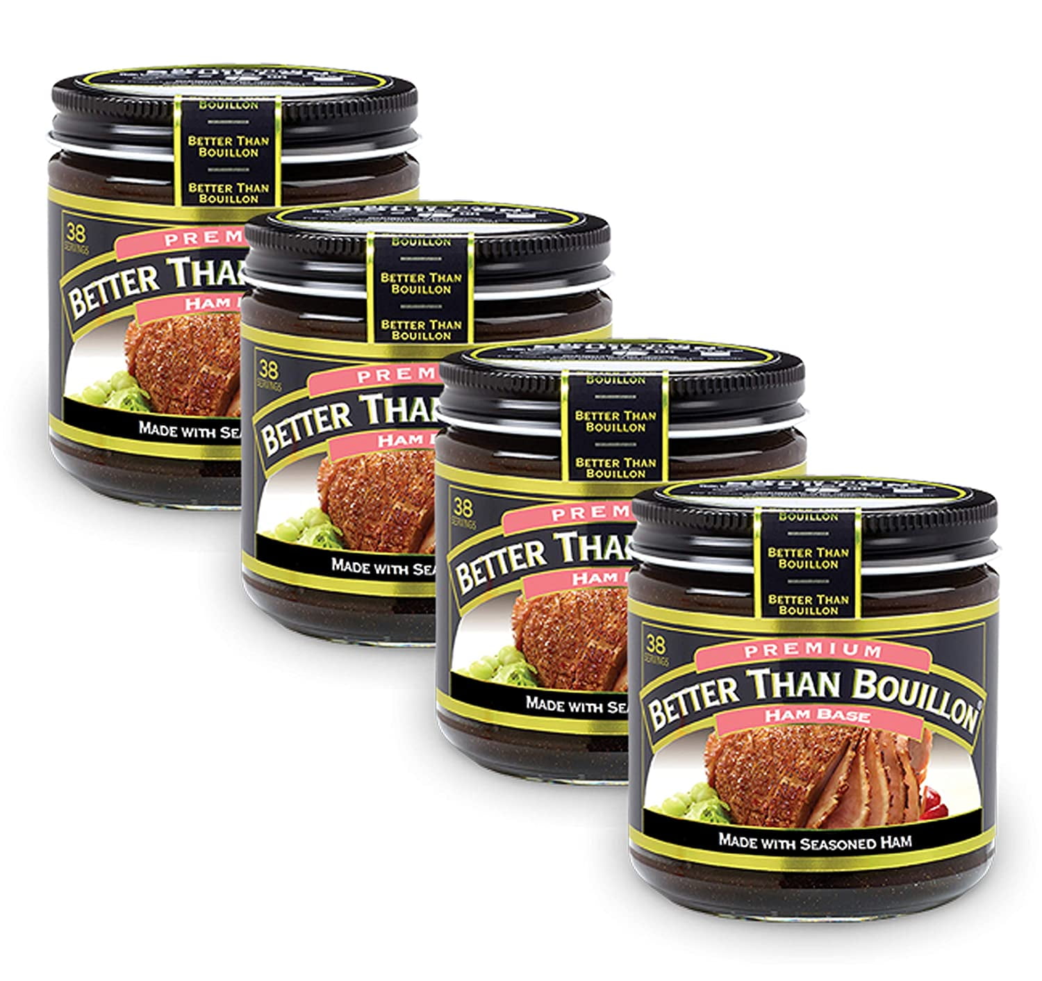 Better Than Bouillon Ham Base 8 oz (Pack of 4) in a Prime Time Direct