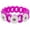 Purple, variant on Choose Color | Silicone 3 Stretch Bracelet Snap Jewelry Fits 18MM 20MM Ginger Charm Buttons