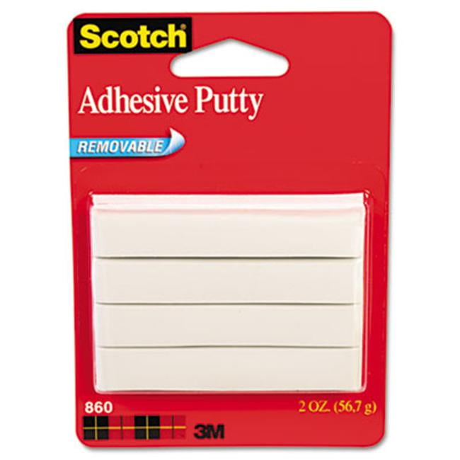 3M 860 2 Oz Scotch Removable Adhesive Putty Office Products meethink