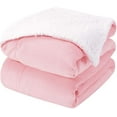 thumbnail image 1 of Red Blanket Queen Size Super Warm Sherpa Blanket Fuzzy Thick Fleece Blankets for All Season Extra Soft for Bed CouchAS Super Warm Sherpa Blanket Fuzzy Thick Fleece Blankets for All, 1 of 6