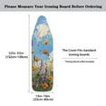 thumbnail image 5 of HELLHERO Extra Thick Ironing Board Cover and Pad, 15x54 Ironing Board Cover, Resist Scorching and Staining,Elastic Edges, Rustic Style, 5 of 5