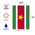 thumbnail image 2 of Toland Home Garden Flag of Suriname Garden Flag, 2 of 5