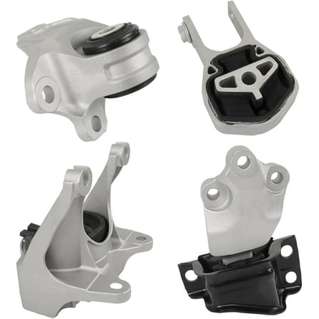 SHZAITOR 4Pcs Engine Mount Trans Mount 68264483AA A5879 Replacement for Ram Promaster 1500 2500 3500 3.6L
