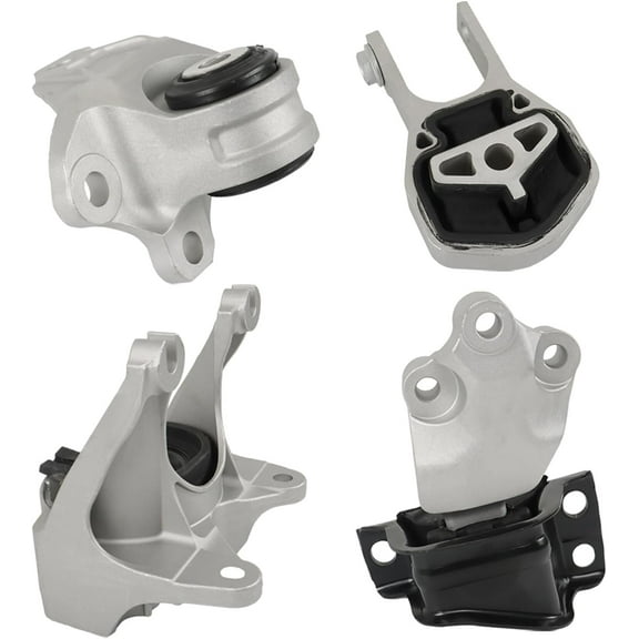 SHZAITOR 4Pcs Engine Mount Trans Mount 68264483AA A5879 Replacement for Ram Promaster 1500 2500 3500 3.6L