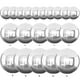 thumbnail image 1 of Globo de aluminio TONIFUL 4D gigante redondo plateado, 16 unidades, para fiestas, 1 of 6