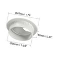 thumbnail image 2 of Cable Hole Cover, 1-3/8" Plastic Desk Grommet for Wire Organizer 5 Pcs (Gray), 2 of 4