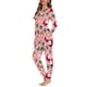 thumbnail image 3 of Pijama de manga larga con temática navideña para mujer, ropa de dormir cálida e informal para el hogar, jersey de otoño, ropa de dormir con estampado a pedido, 3 of 4
