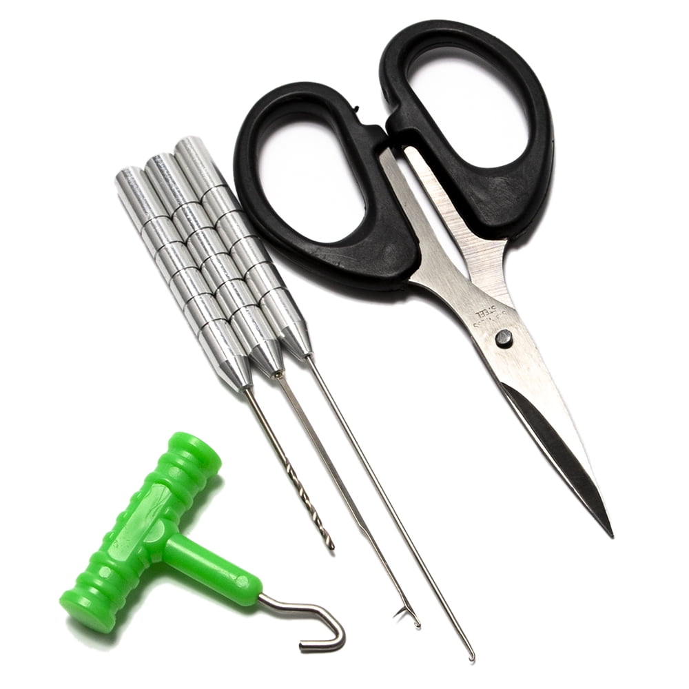 5Pcs//Set Baiting Needle Set Carp Fishing Bait Tool Kit Hook Load Rig K P R0B4 4X