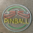 thumbnail image 2 of Craftnamesign Pinball Neon Signs, Pinball Machine Arcade Game Wall Decor, 2 of 4