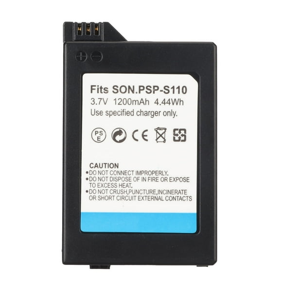 for PSP S110 Game Console Replacement Battery 1200mAh Lithium Ion Battery for 3000 2000 2001 2006 3001